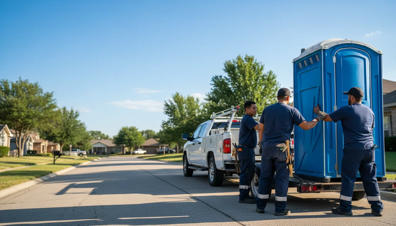 Portable Toilet Rental in Bluff City, AR near me